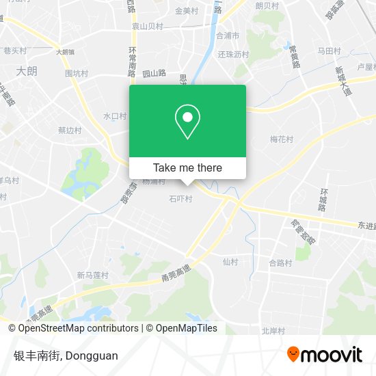 银丰南街 map
