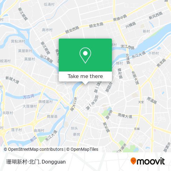 珊瑚新村-北门 map