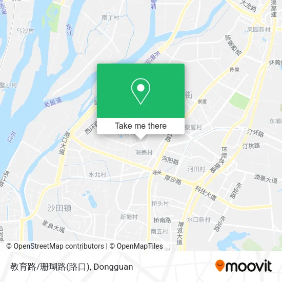 教育路/珊瑚路(路口) map