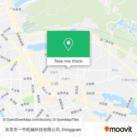 东莞市一牛机械科技有限公司 map