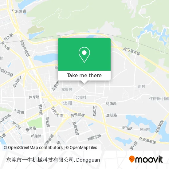 东莞市一牛机械科技有限公司 map