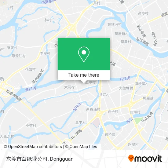 东莞市白纸业公司 map