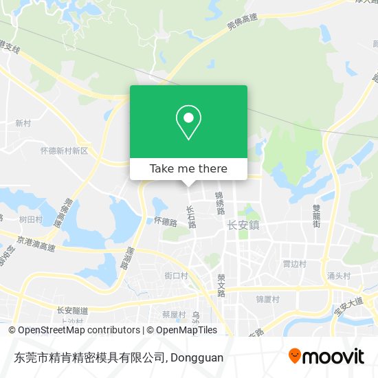 东莞市精肯精密模具有限公司 map