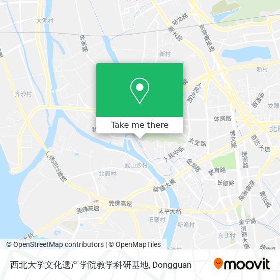 西北大学文化遗产学院教学科研基地 map