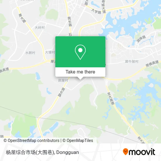 杨屋综合市场(大围巷) map