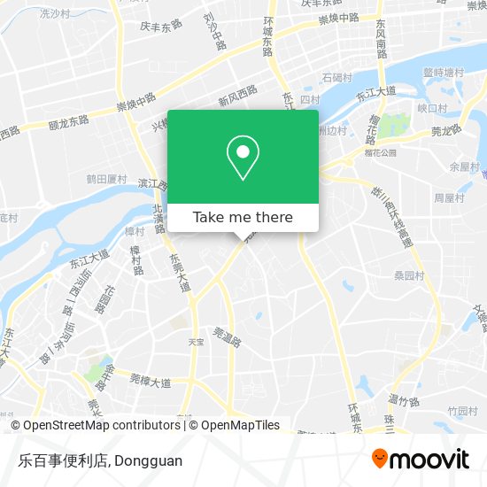 乐百事便利店 map