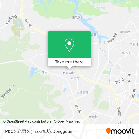 P&C纯色男装(百花洞店) map