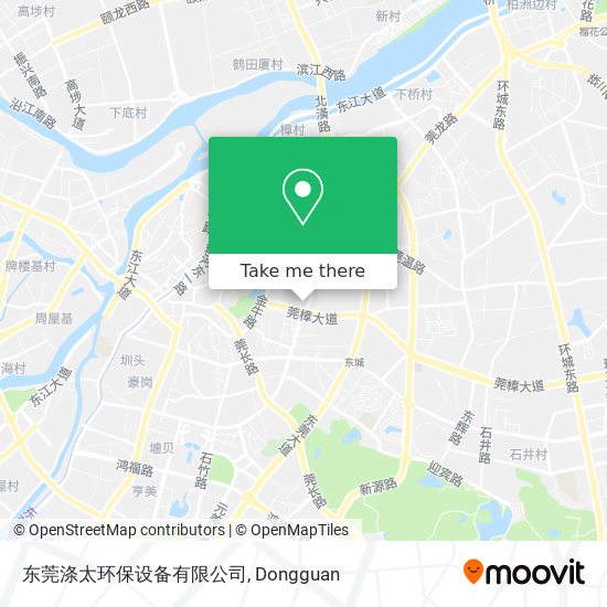 东莞涤太环保设备有限公司 map