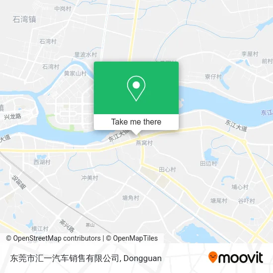 东莞市汇一汽车销售有限公司 map