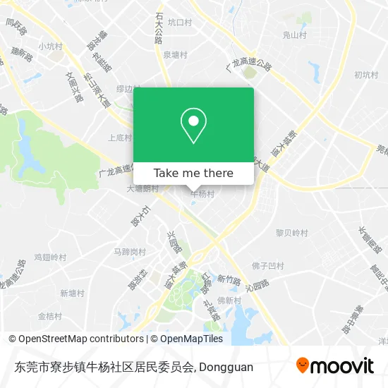 东莞市寮步镇牛杨社区居民委员会 map