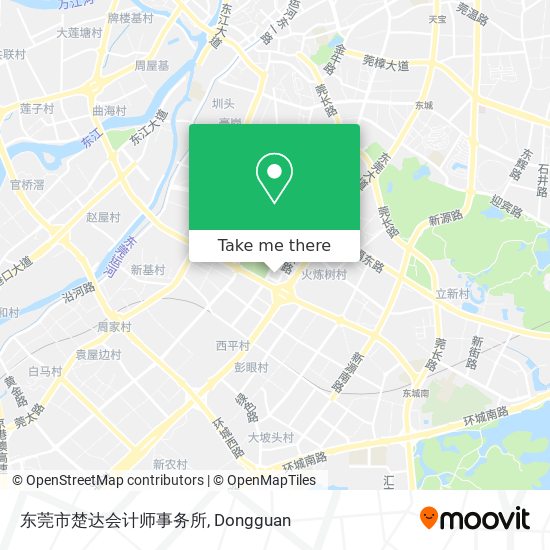 东莞市楚达会计师事务所 map