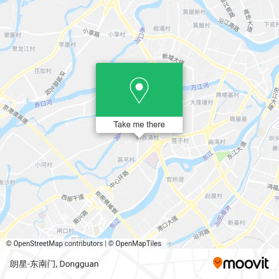 朗星-东南门 map