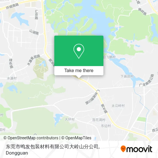东莞市鸣发包装材料有限公司大岭山分公司 map