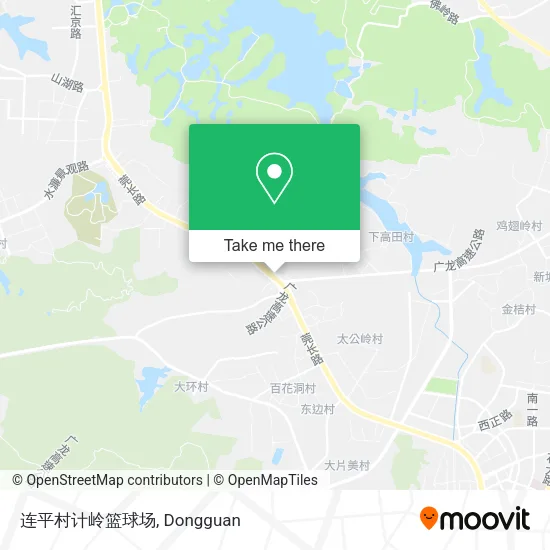 连平村计岭篮球场 map