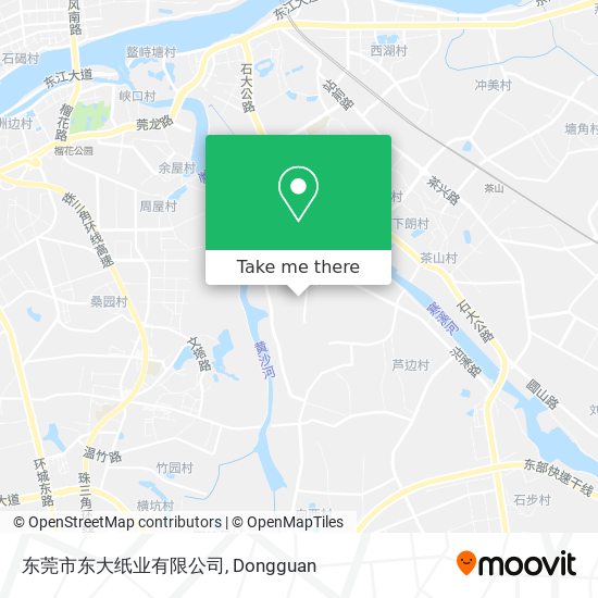东莞市东大纸业有限公司 map