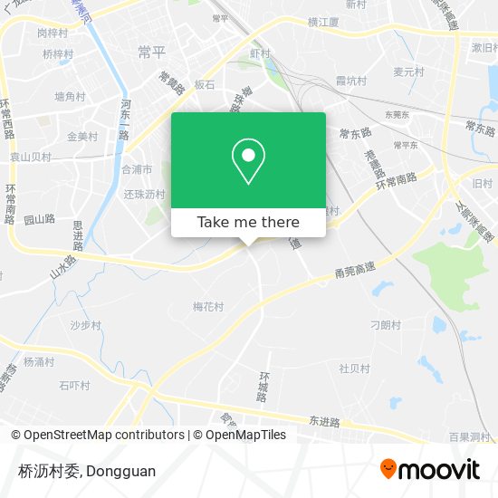 桥沥村委 map
