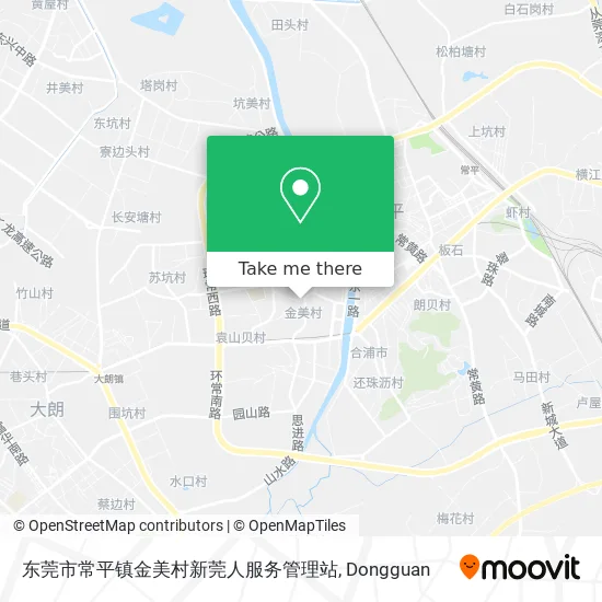 东莞市常平镇金美村新莞人服务管理站 map