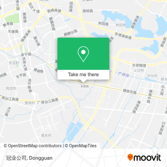冠业公司 map