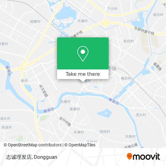 志诚理发店 map