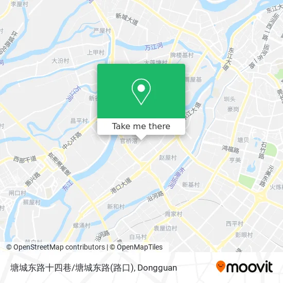 塘城东路十四巷/塘城东路(路口) map