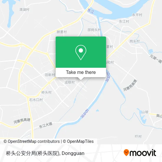 桥头公安分局(桥头医院) map