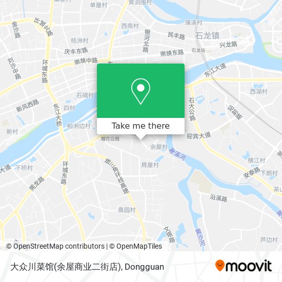 大众川菜馆(余屋商业二街店) map