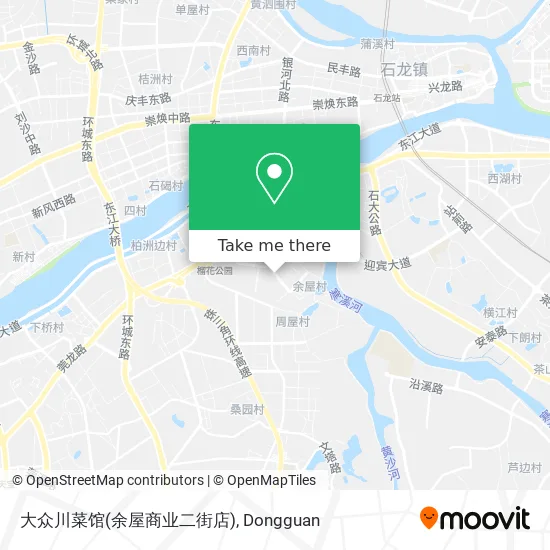 大众川菜馆(余屋商业二街店) map