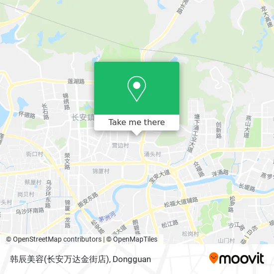 韩辰美容(长安万达金街店) map