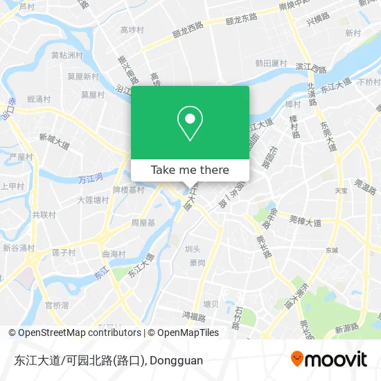 东江大道/可园北路(路口) map