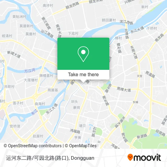运河东二路/可园北路(路口) map