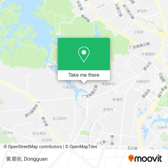 黄屋街 map