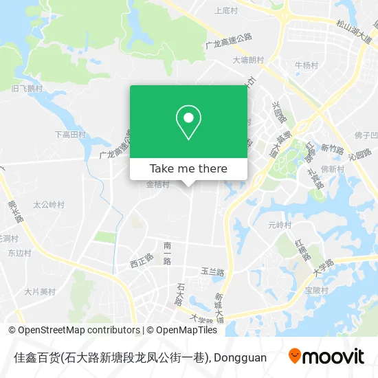 佳鑫百货(石大路新塘段龙凤公街一巷) map