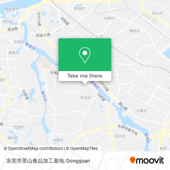 东莞市茶山食品加工基地 map