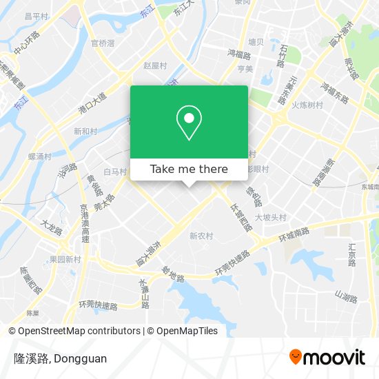隆溪路 map