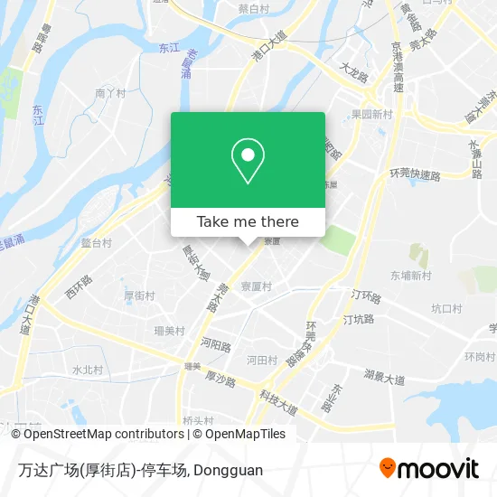 万达广场(厚街店)-停车场 map