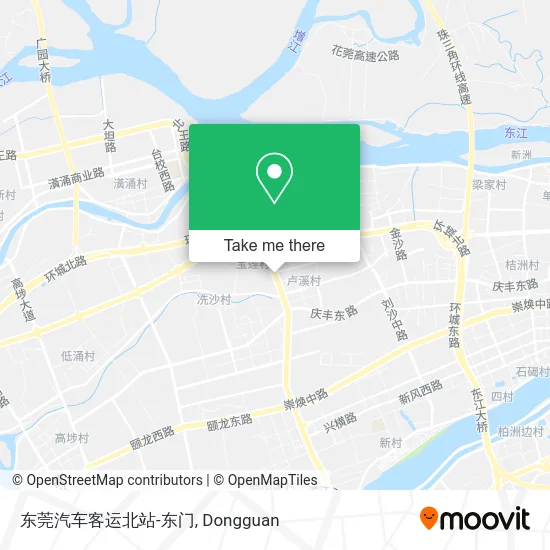 东莞汽车客运北站-东门 map