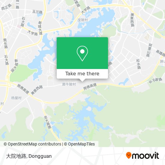 大院地路 map