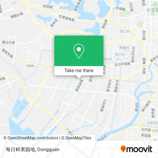 每日鲜果园地 map