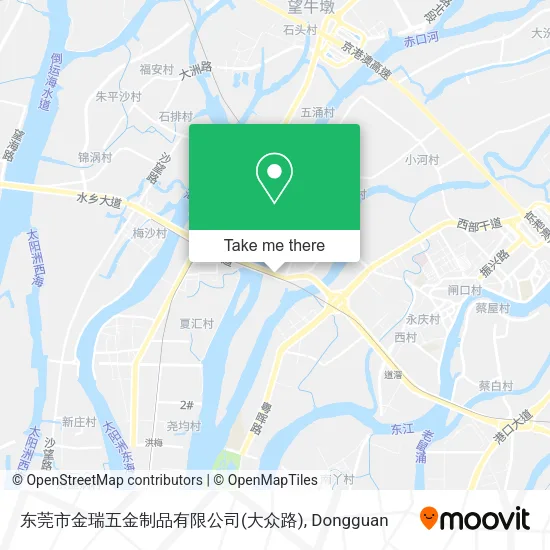 东莞市金瑞五金制品有限公司(大众路) map