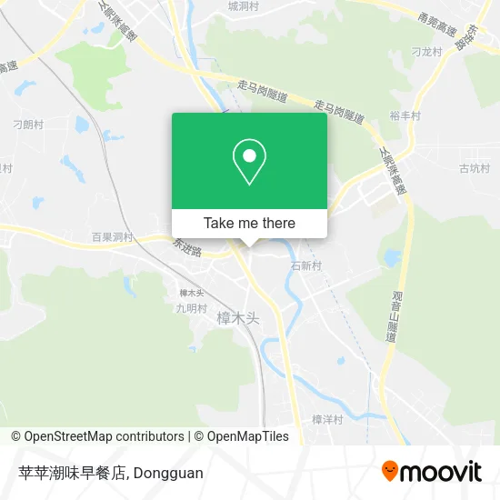 苹苹潮味早餐店 map