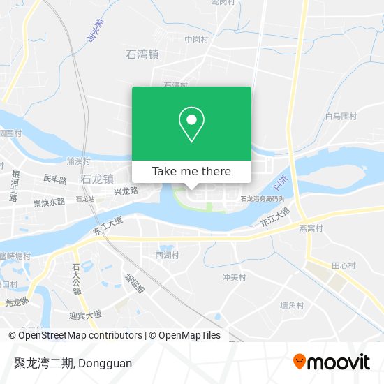 聚龙湾二期 map