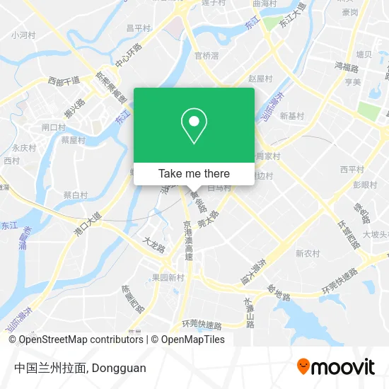 中国兰州拉面 map