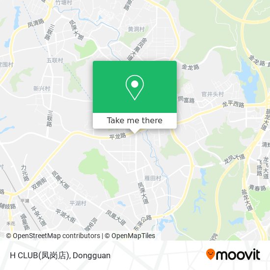 H CLUB(凤岗店) map