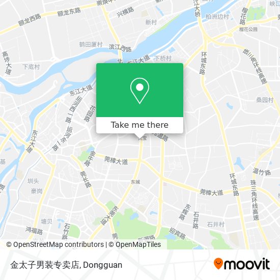 金太子男装专卖店 map