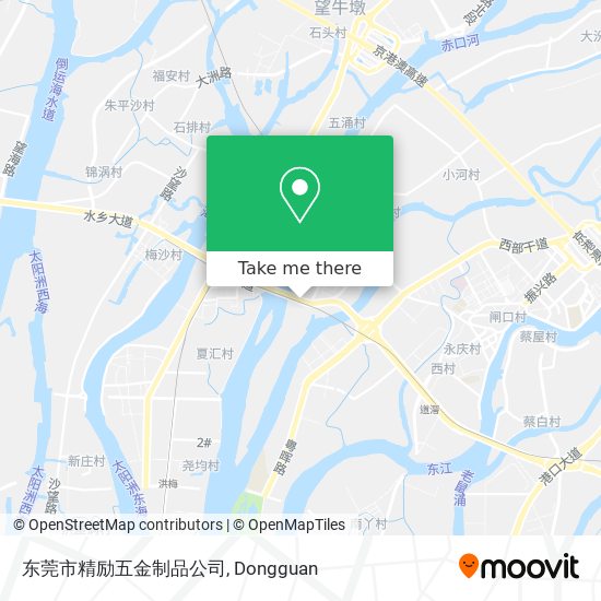 东莞市精励五金制品公司 map