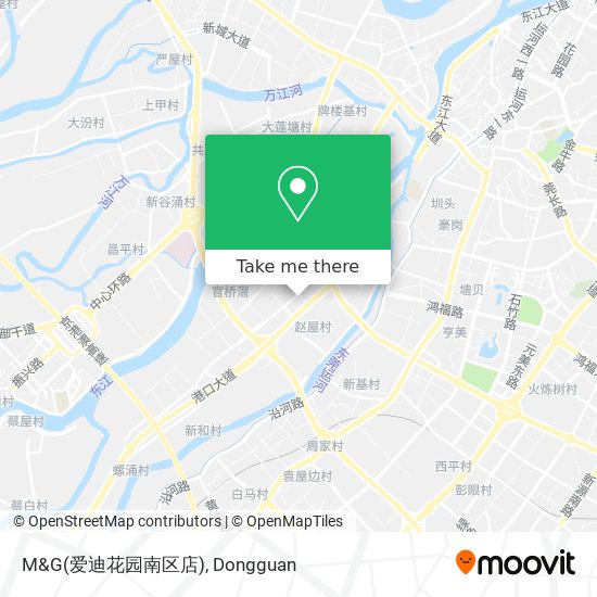 M&G(爱迪花园南区店) map