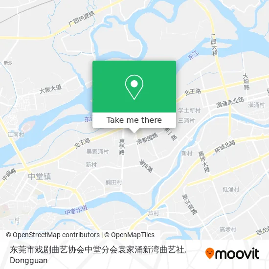 东莞市戏剧曲艺协会中堂分会袁家涌新湾曲艺社 map