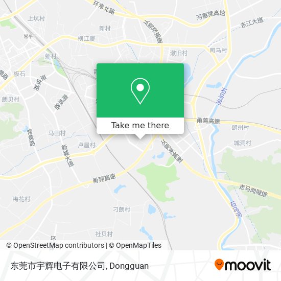 东莞市宇辉电子有限公司 map