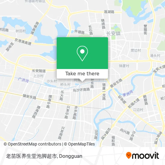 老苗医养生堂泡脚超市 map