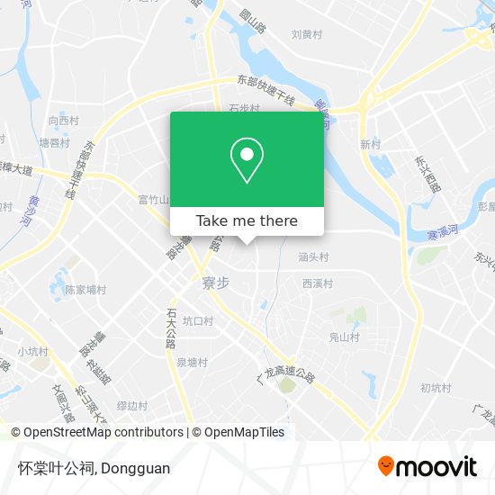 怀棠叶公祠 map